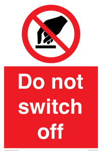 Do not switch off 